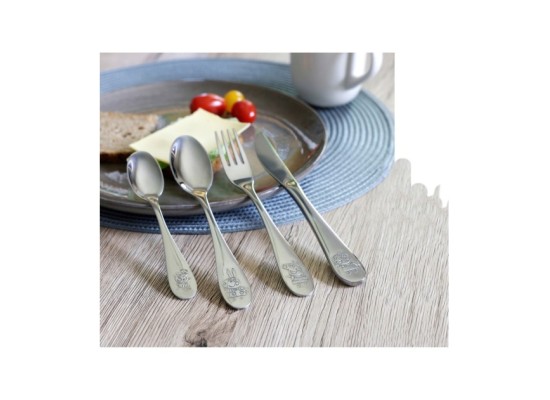 4-tlg. Edelstahl Besteckset