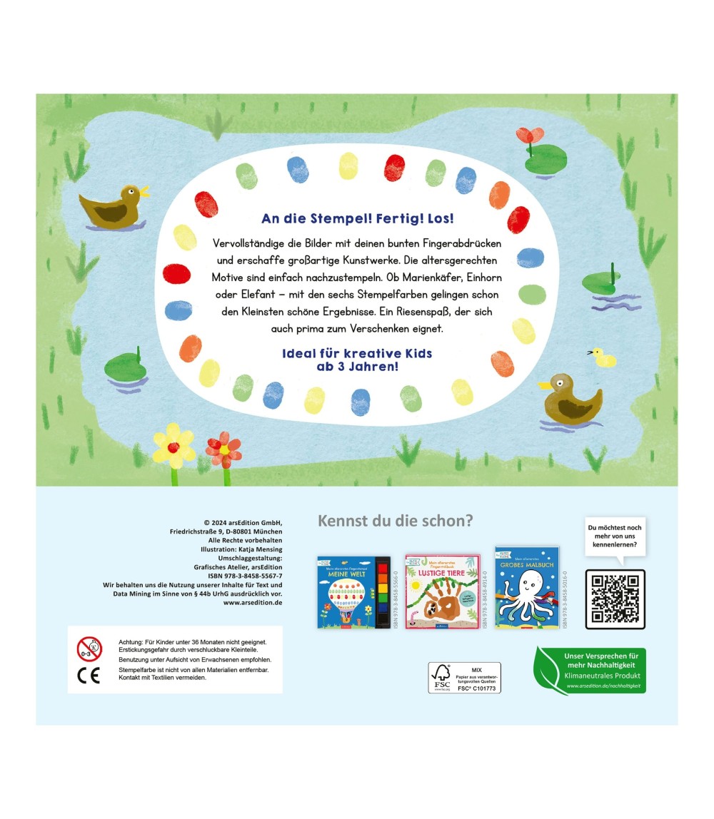 Meine allerersten Fingerstempel - Tiere