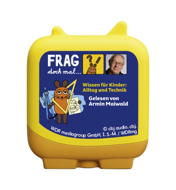 Clever Tonie Hörfigur Frag doch mal die Maus - Wissen für Kinder - Alltag und Technik
