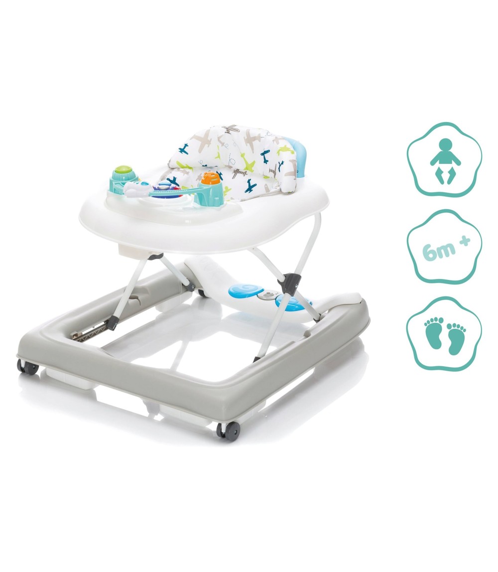 Lauflernhilfe Flugzeug 3in1