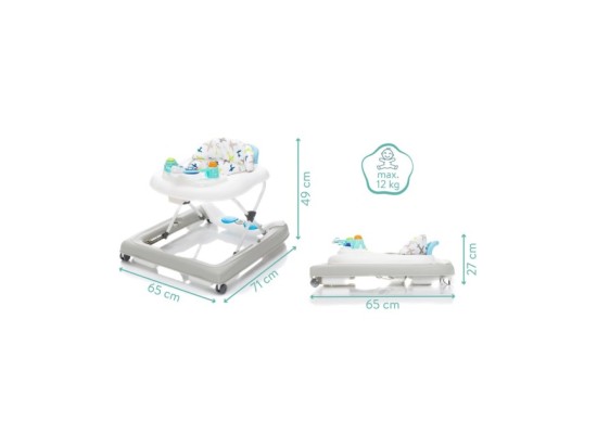 Lauflernhilfe Flugzeug 3in1