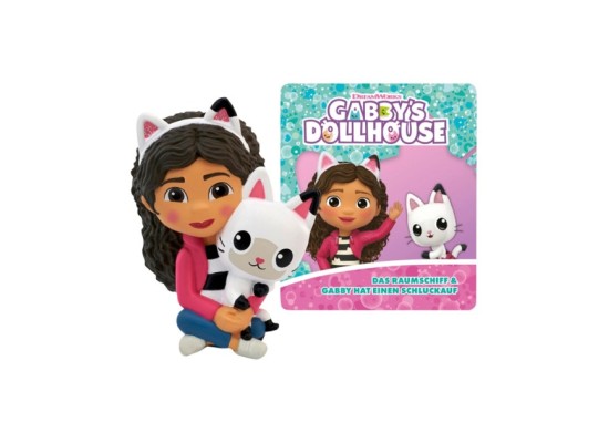 Tonie Hörfigur Gabby's Dollhouse - Das Raumschiff / Gabby hat einen Schluckauf