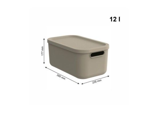 Aufbewahrungsbox KAYO stapelbar 12 l