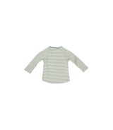 Raglanshirt langarm Ringel Kastanie