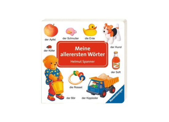 Pappbilderbuch Meine allerersten Wörter