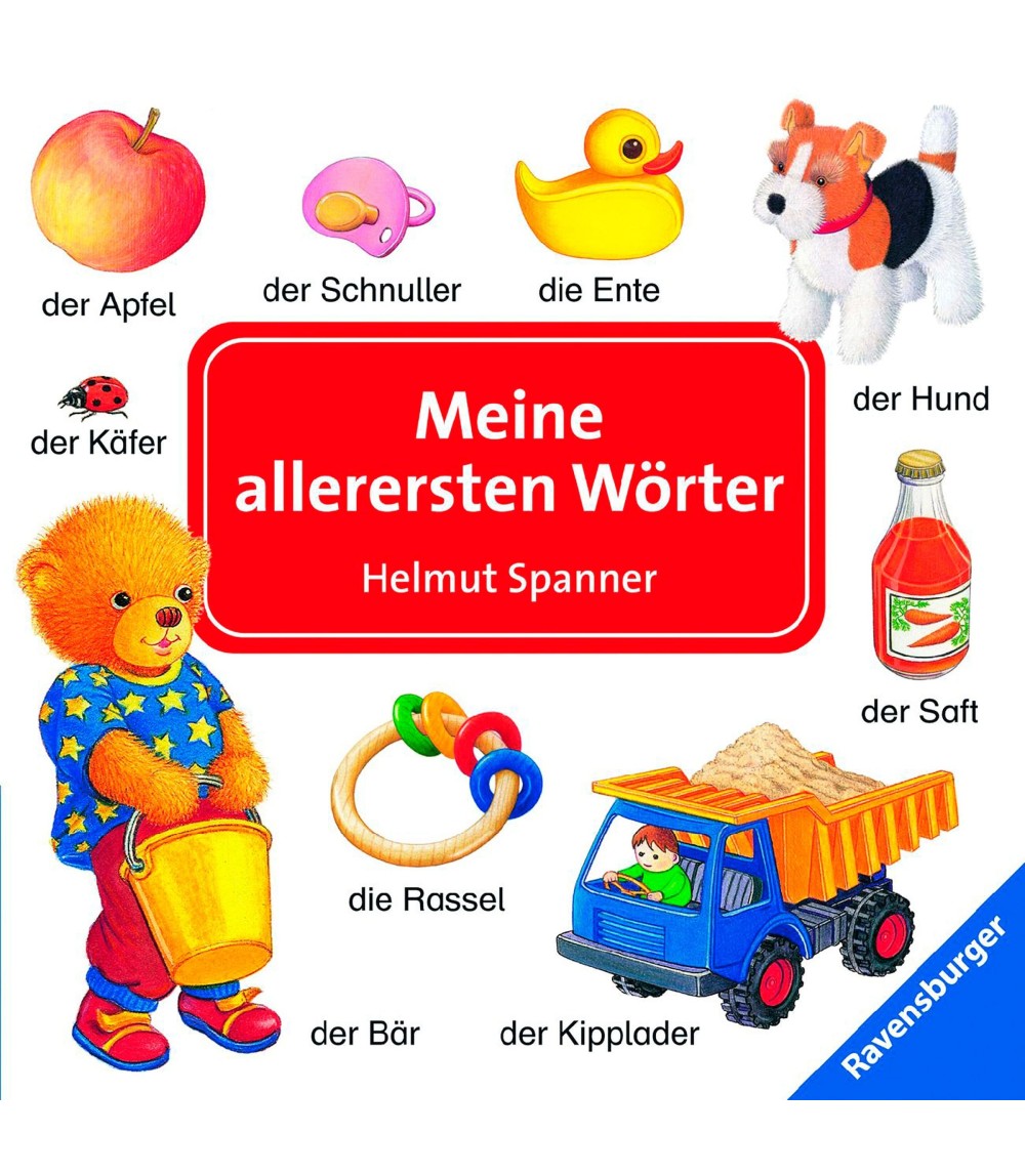 Pappbilderbuch Meine allerersten Wörter