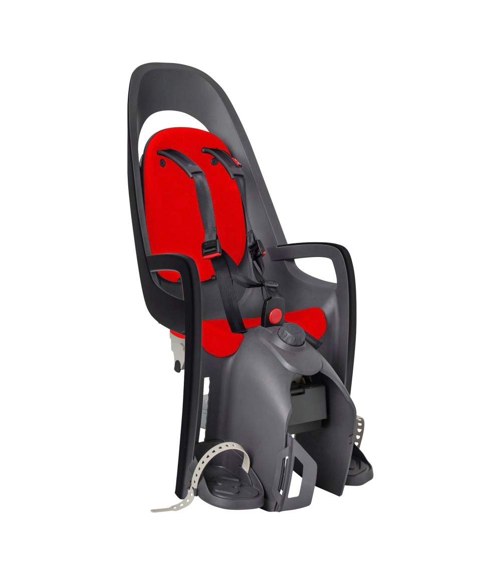 Kinderfahrradsitz Caress mit Adapter für Gepäckträgermontage