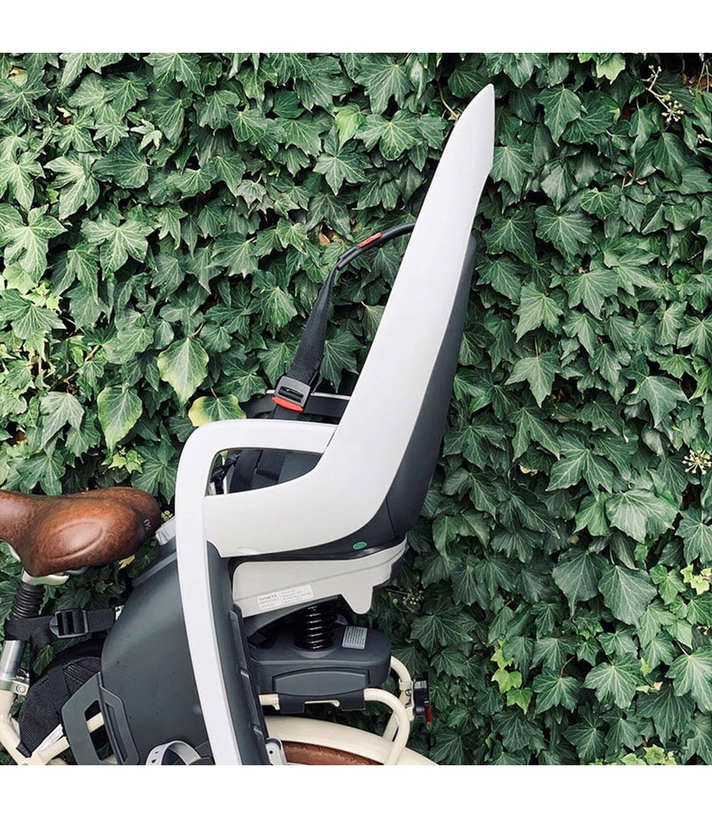 Kinderfahrradsitz Caress mit Adapter für Gepäckträgermontage