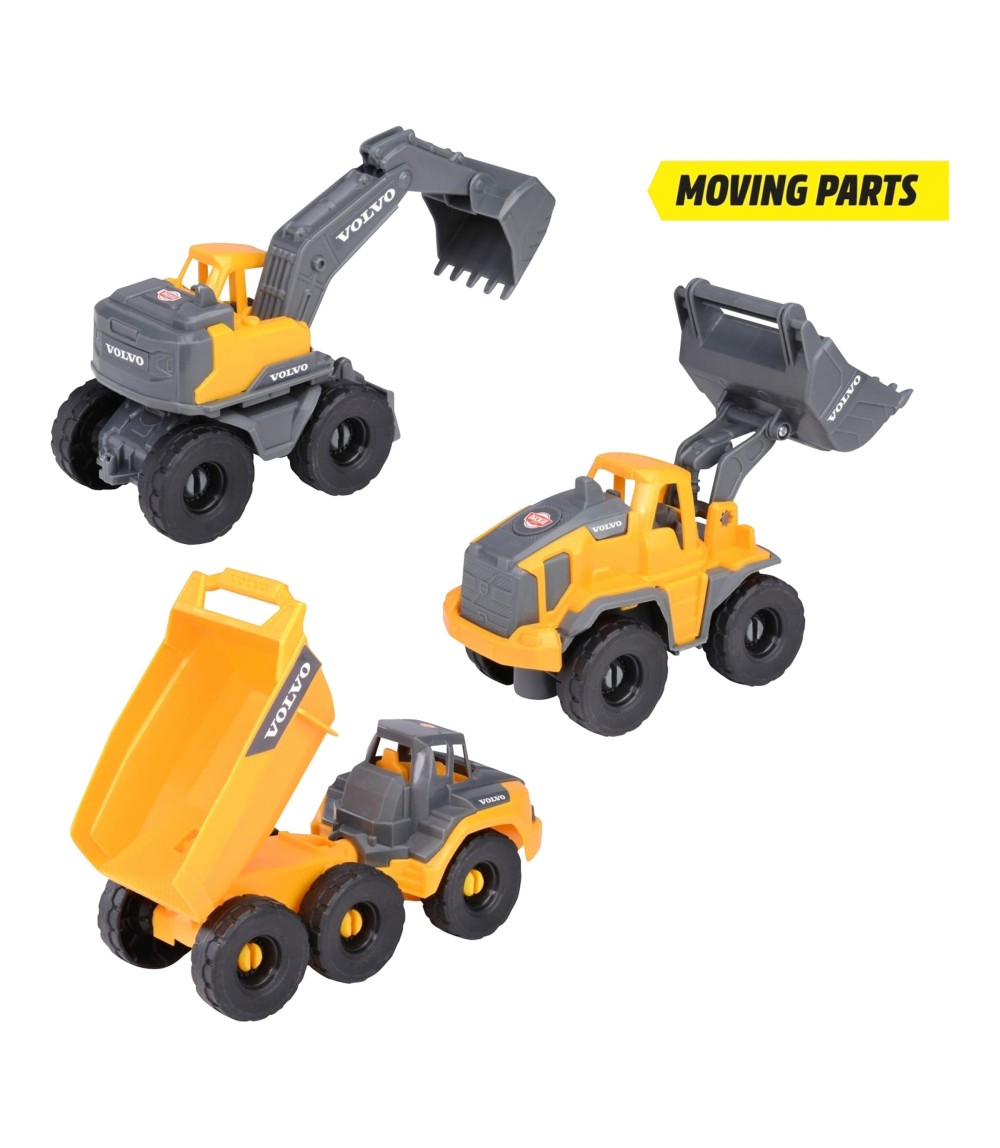 Volvo Baustellenfahrzeuge Construction Set