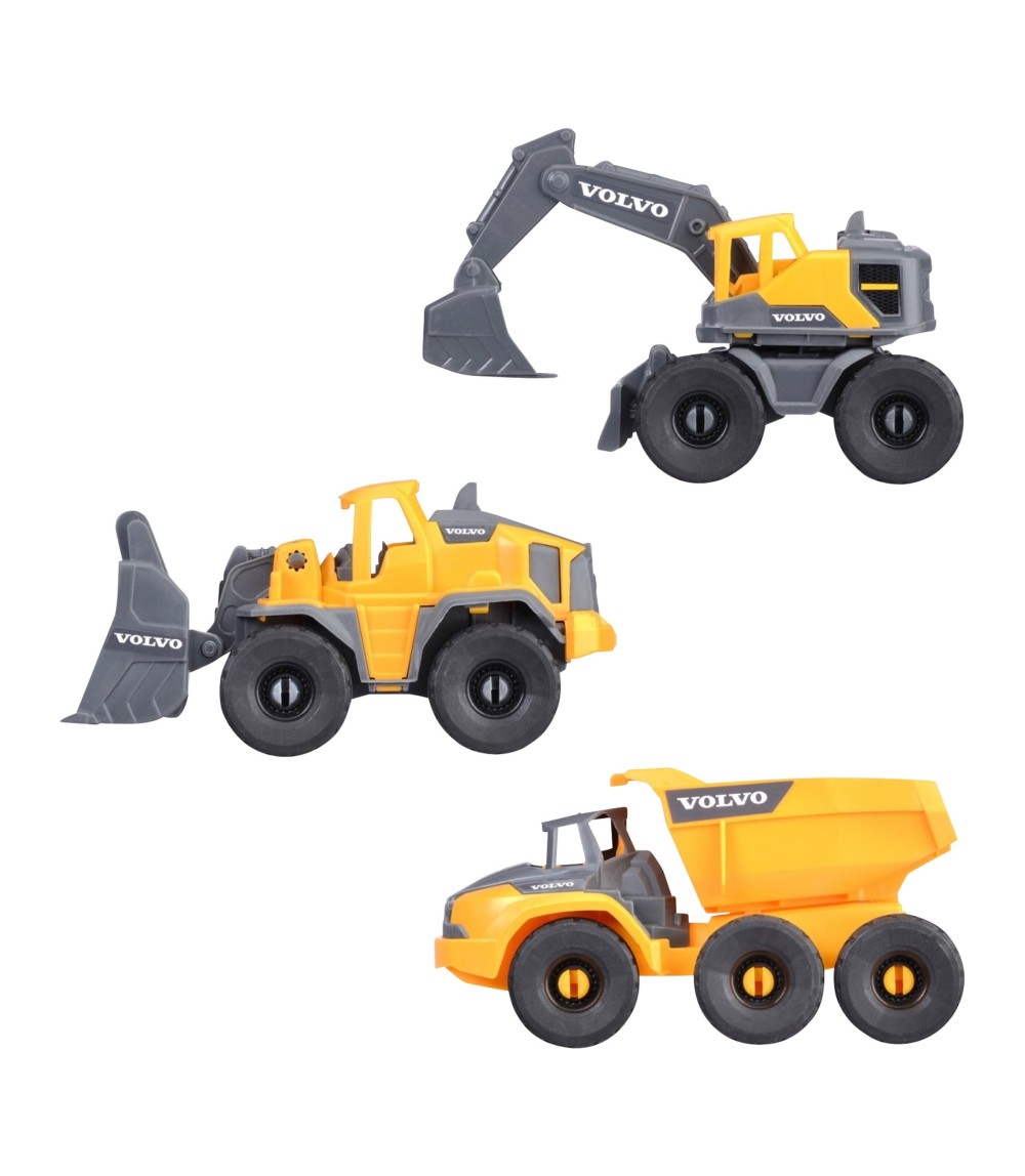 Volvo Baustellenfahrzeuge Construction Set