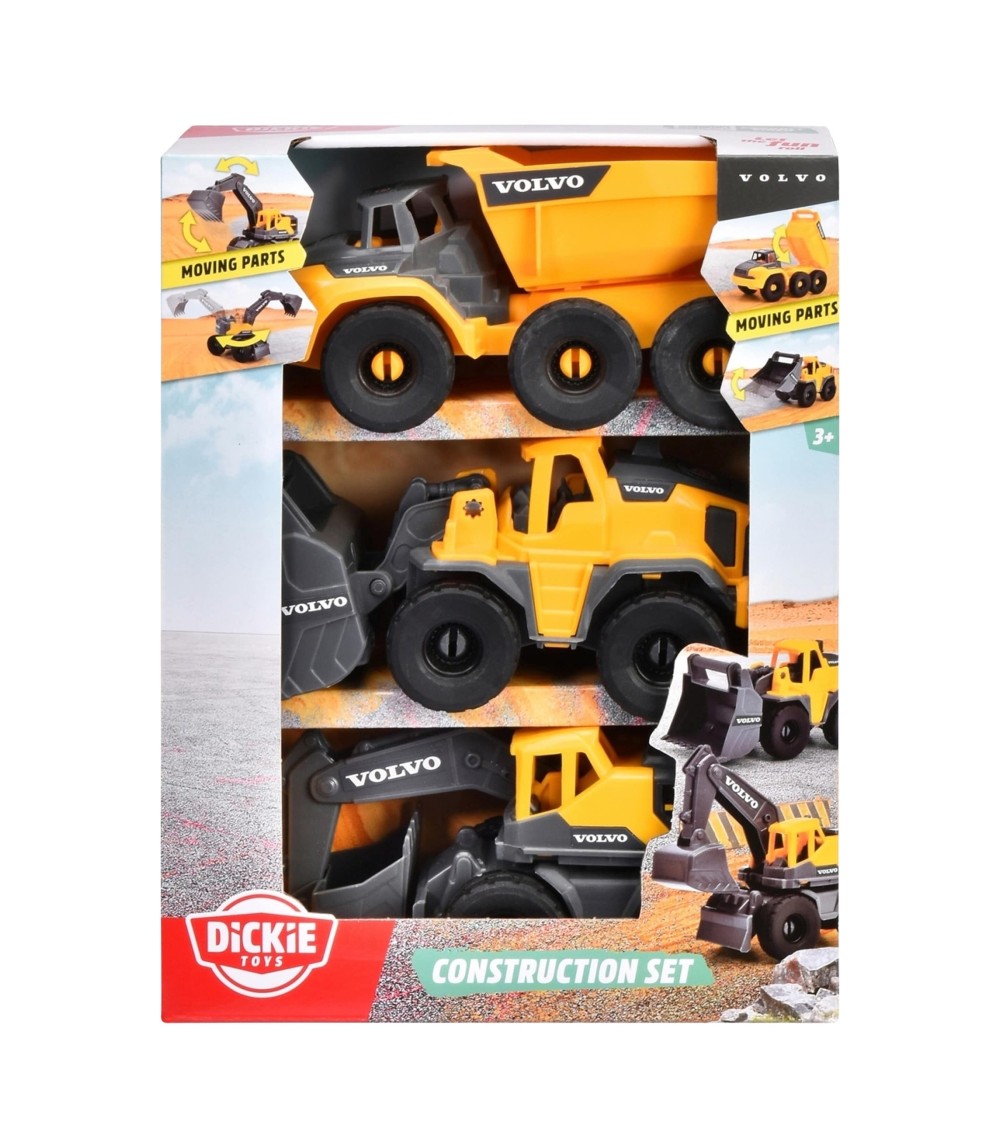 Volvo Baustellenfahrzeuge Construction Set