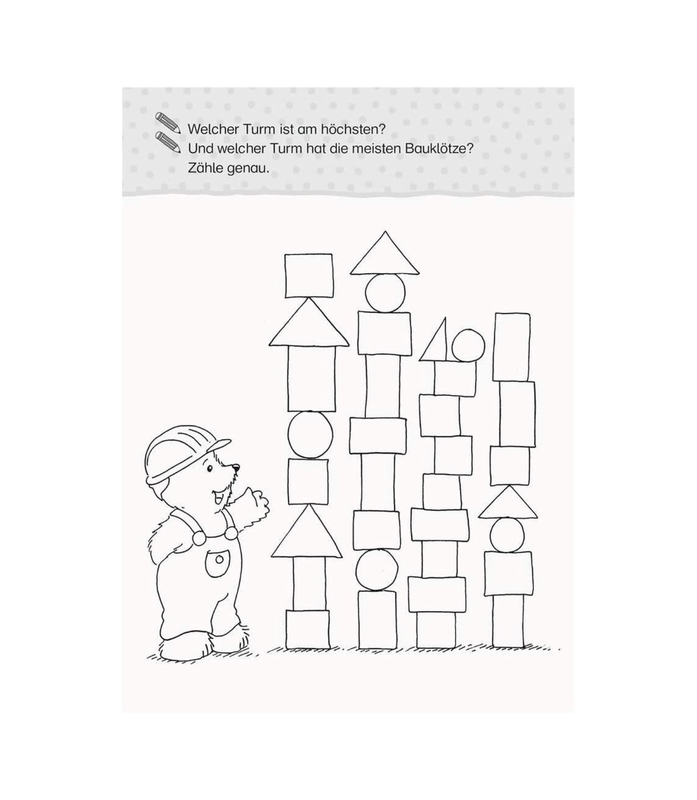 Mein Kindergarten-Block - Farben, Formen, Logik