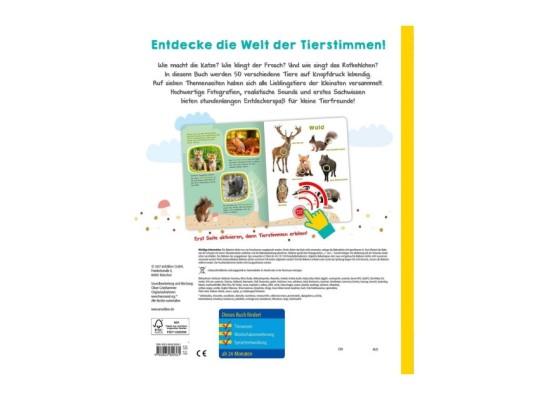 Soundbilderbuch Mein großes Buch der Tiergeräusche