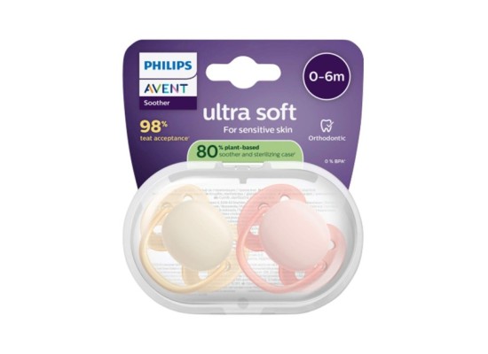 2er-Pack Schnuller ultra soft