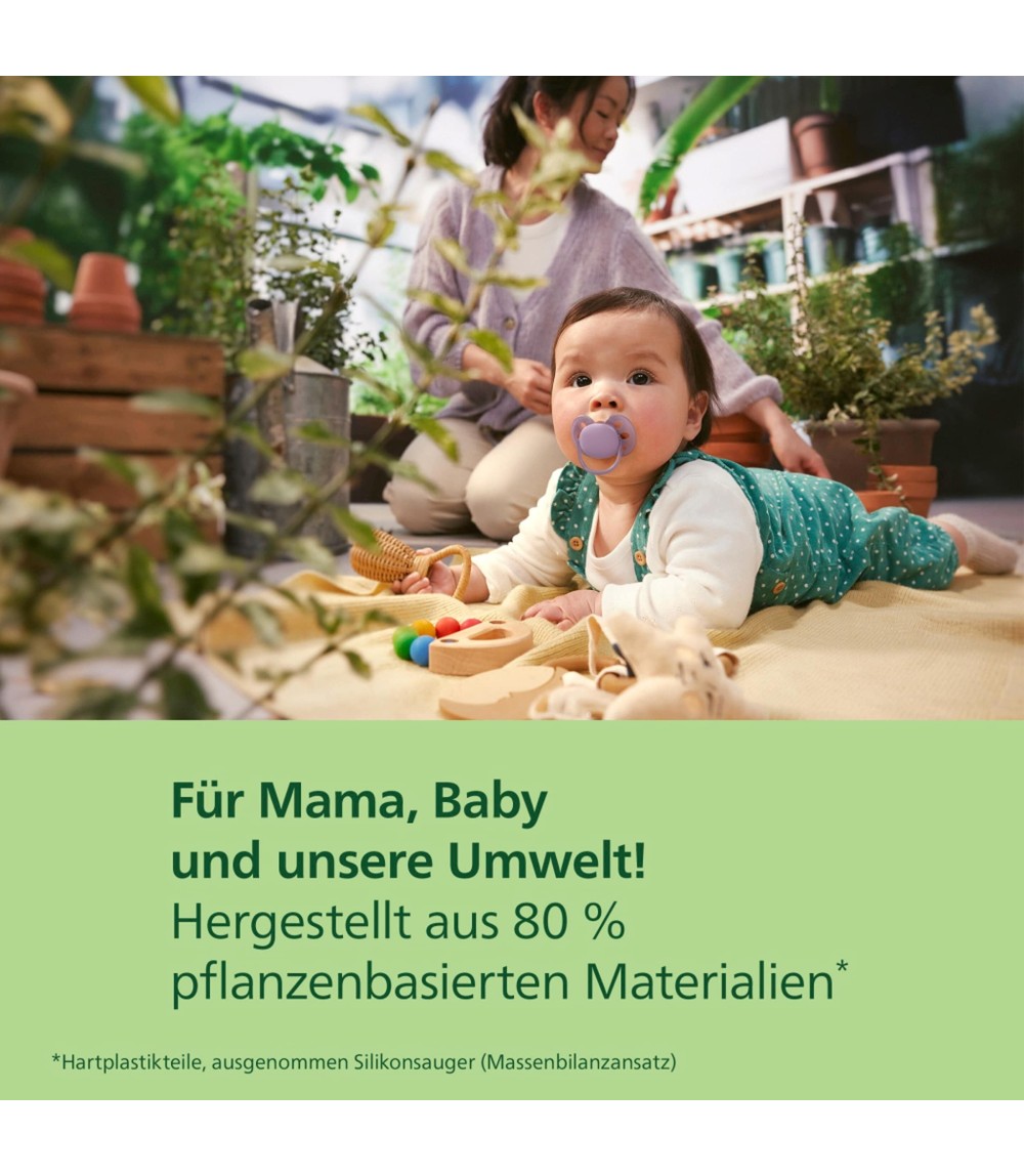 2er-Pack Schnuller ultra soft, 0-6M