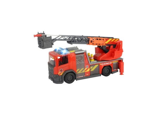 Feuerwehr Scania mit Drehleiter