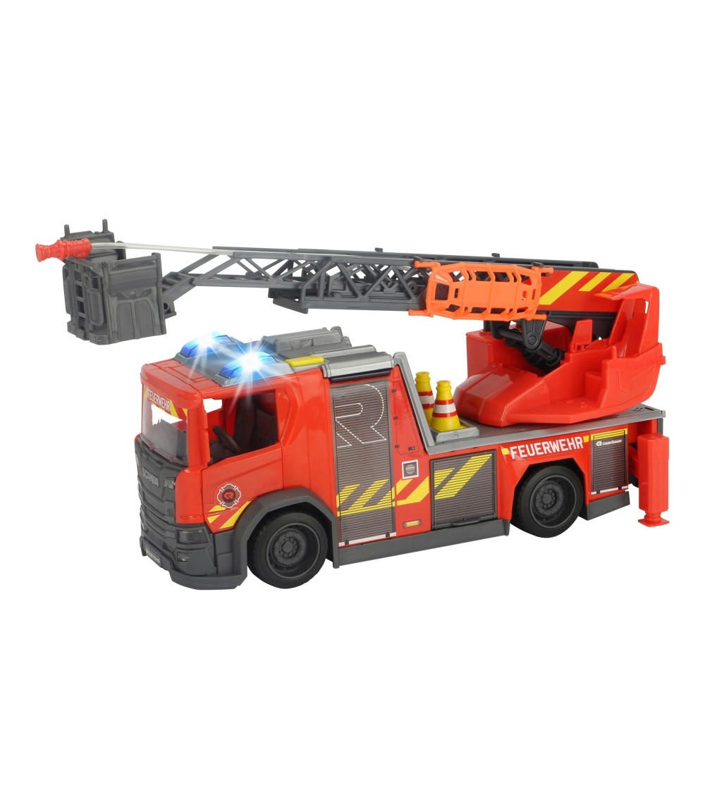 Feuerwehr Scania mit Drehleiter