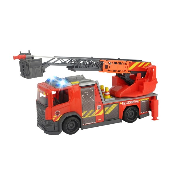 Feuerwehr Scania mit Drehleiter