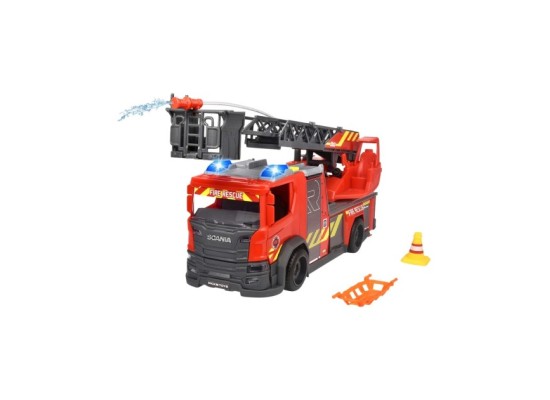 Feuerwehr Scania mit Drehleiter