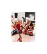 Feuerwehr Scania mit Drehleiter