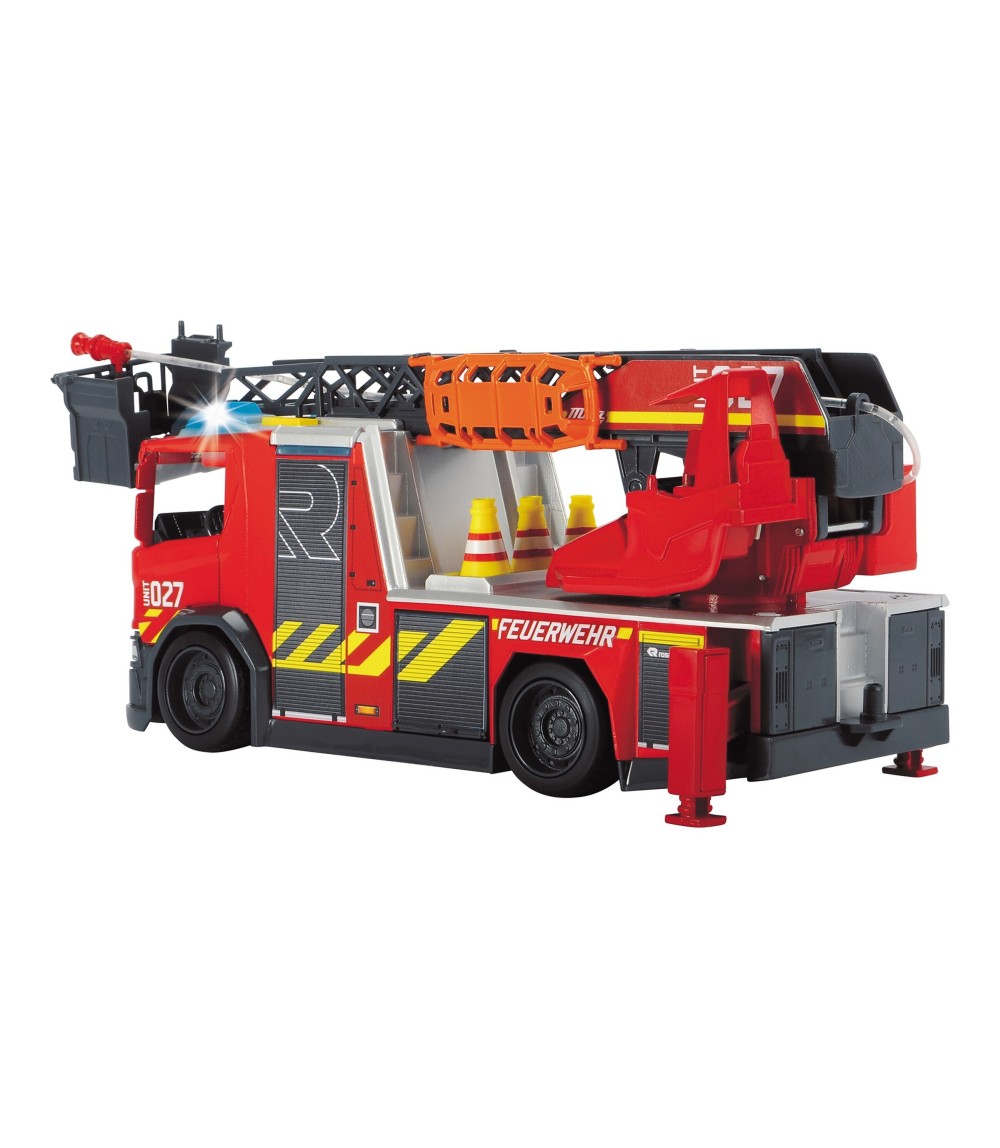 Feuerwehr Scania mit Drehleiter