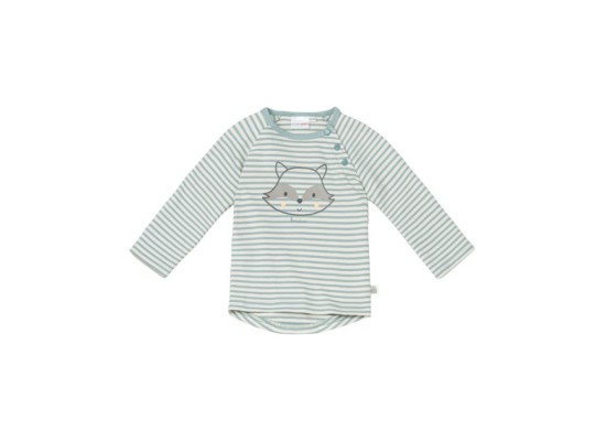 Raglanshirt langarm Ringel Waschbär