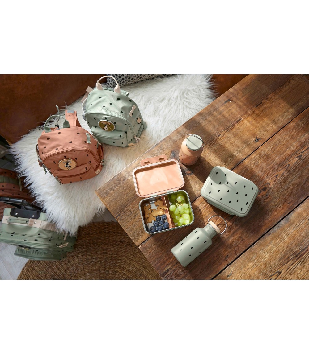 Brotdose Edelstahl Happy Prints