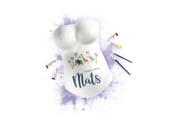 Gipsabdruck-Set Babybauch