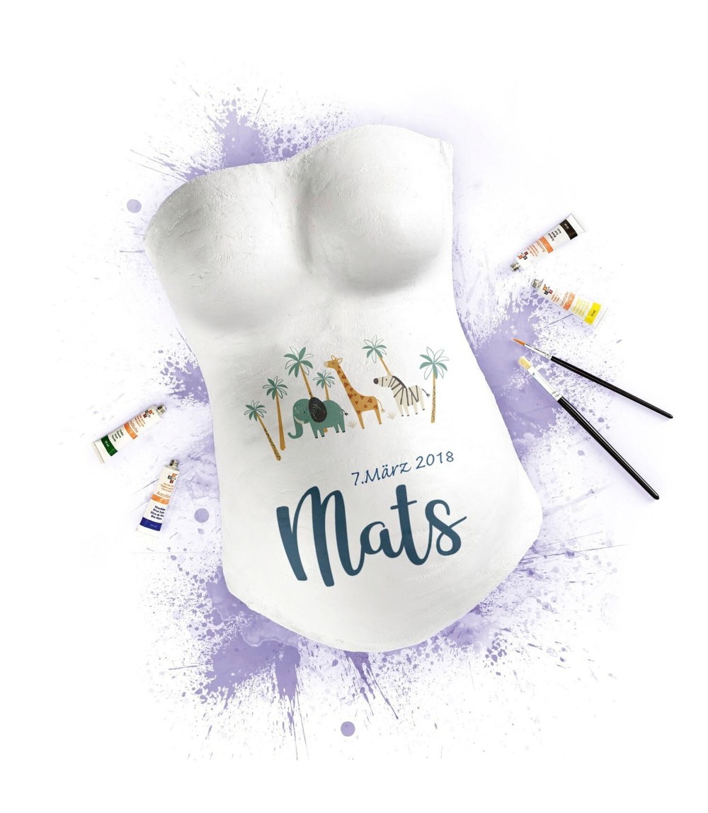 Gipsabdruck-Set Babybauch