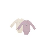2er-Pack Wickelbodys langarm Cozy Friends