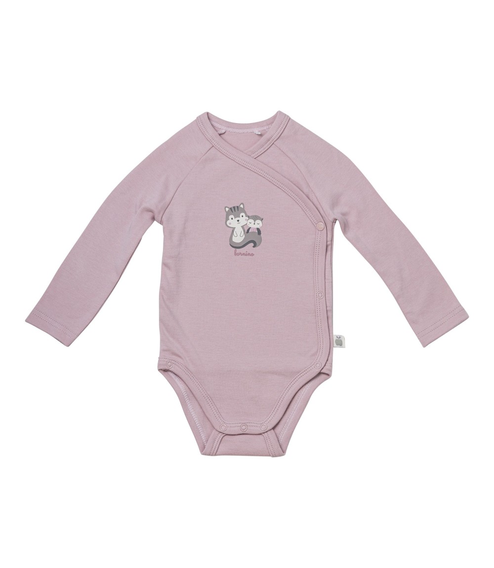 2er-Pack Wickelbodys langarm Cozy Friends