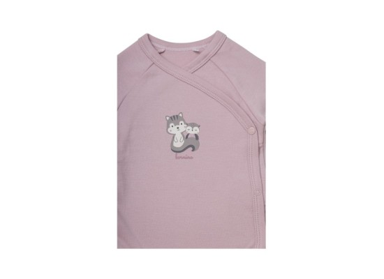 2er-Pack Wickelbodys langarm Cozy Friends