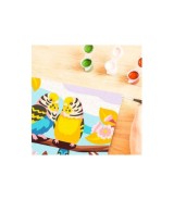 Bunte Wellensittiche