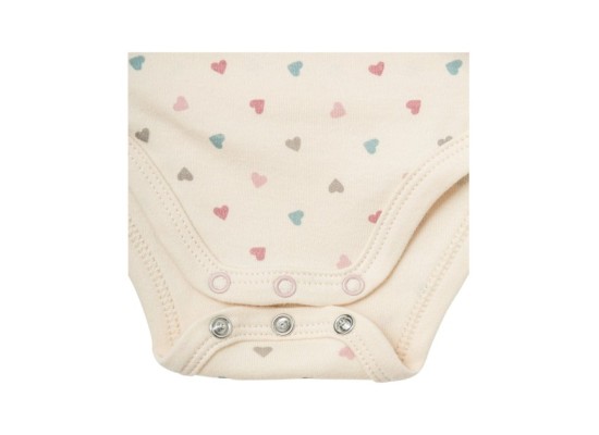 2er-Pack Wickelbodys langarm Cozy Friends