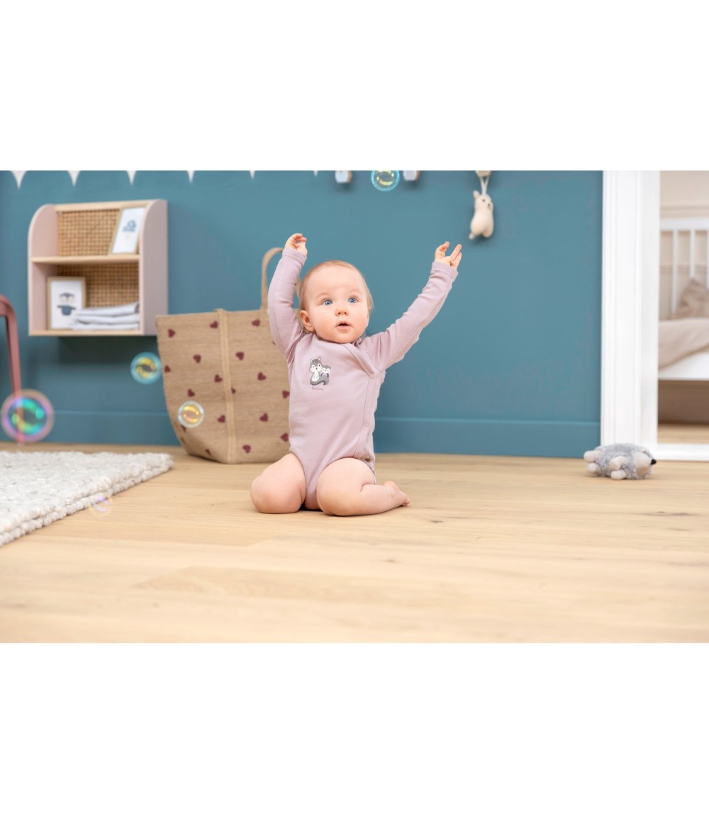 2er-Pack Wickelbodys langarm Cozy Friends