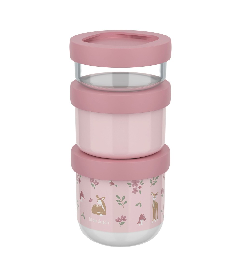 Mepal X Little Dutch 3-tlg. Snackbox