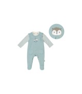 Strampler-Set 2-tlg. mit Shirt Eule Po-Applikation