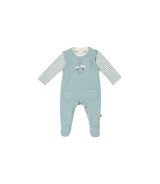 Strampler-Set 2-tlg. mit Shirt Eule Po-Applikation