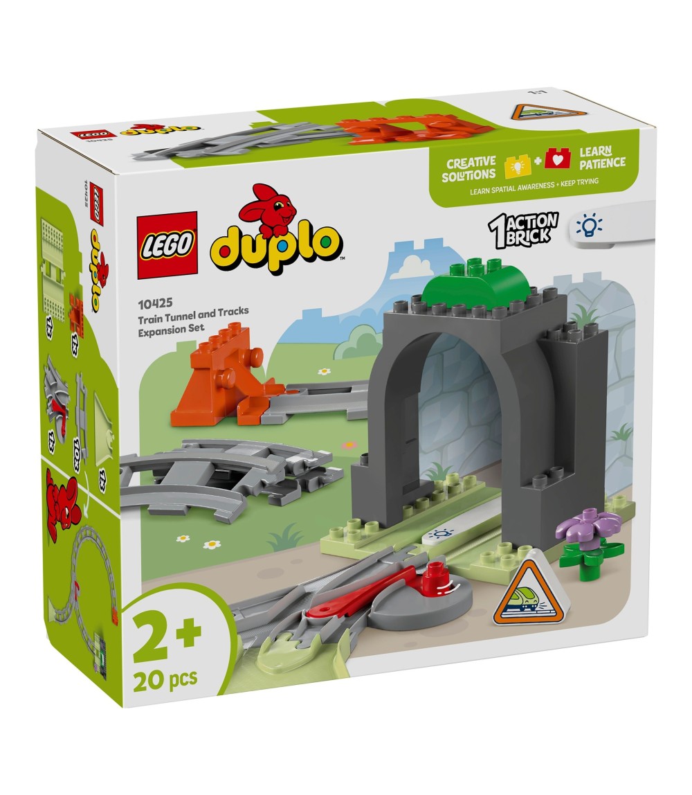 10425 Eisenbahntunnel und Schienen - Erweiterungsset