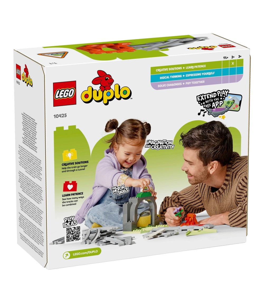 10425 Eisenbahntunnel und Schienen - Erweiterungsset