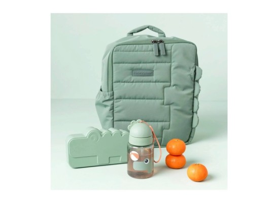 Trinkflasche mit Strohhalm