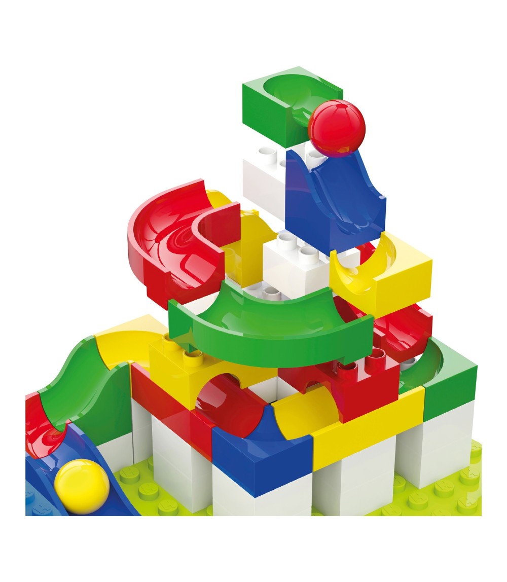 Kugelbahn Baukasten mini 45-tlg.