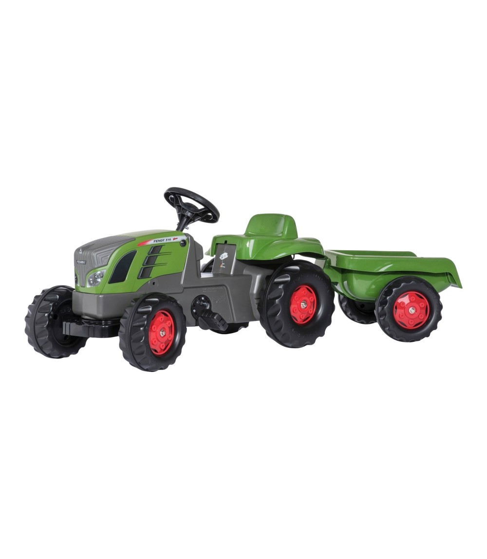 Trettraktor rollyKid Fendt 516 Vario mit Anhänger