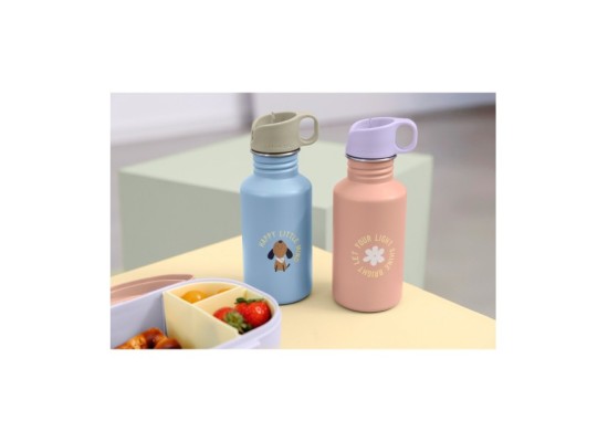 Trinkflasche Pattern Party aus Edelstahl, 500 ml