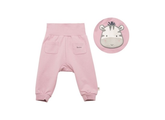 Jogginghose mit Po-Applikation Zebra