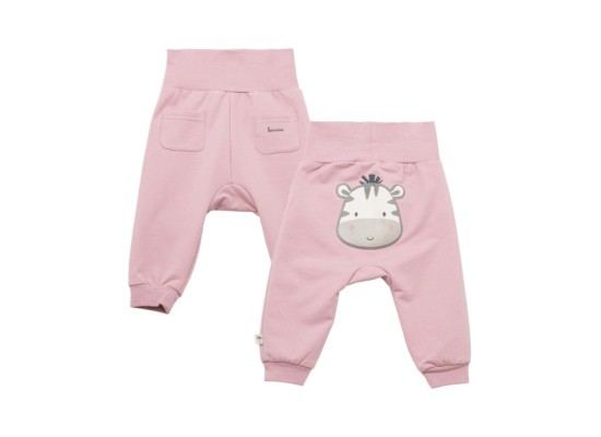 Jogginghose mit Po-Applikation Zebra
