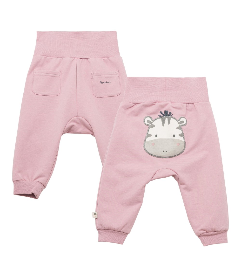 Jogginghose mit Po-Applikation Zebra