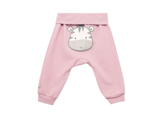 Jogginghose mit Po-Applikation Zebra