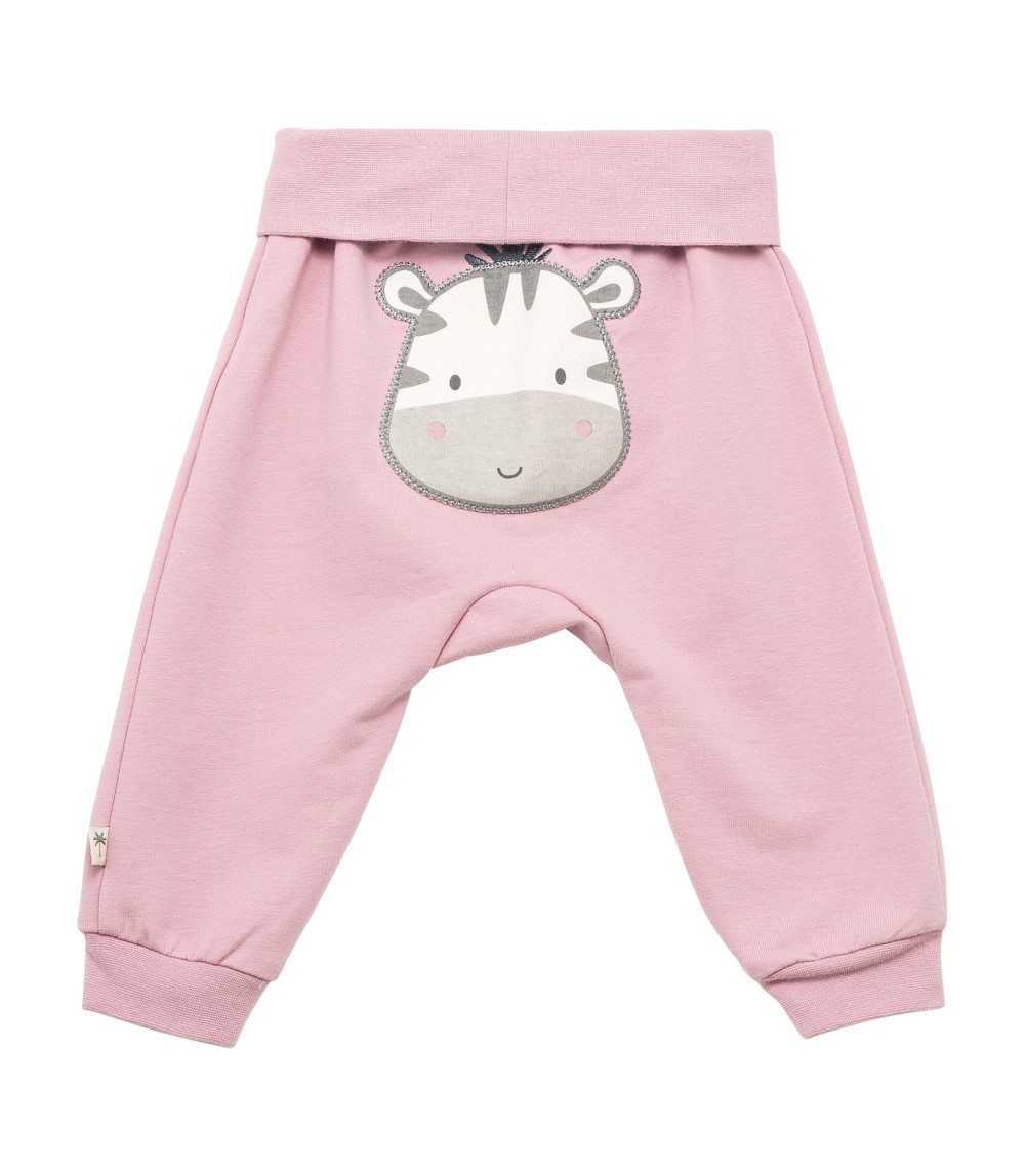 Jogginghose mit Po-Applikation Zebra