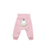 Jogginghose mit Po-Applikation Zebra